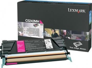 Lexmark 00C5242MH, Toner rosu de capacitate mare + Transport Gratuit - Pret | Preturi Lexmark 00C5242MH, Toner rosu de capacitate mare + Transport Gratuit