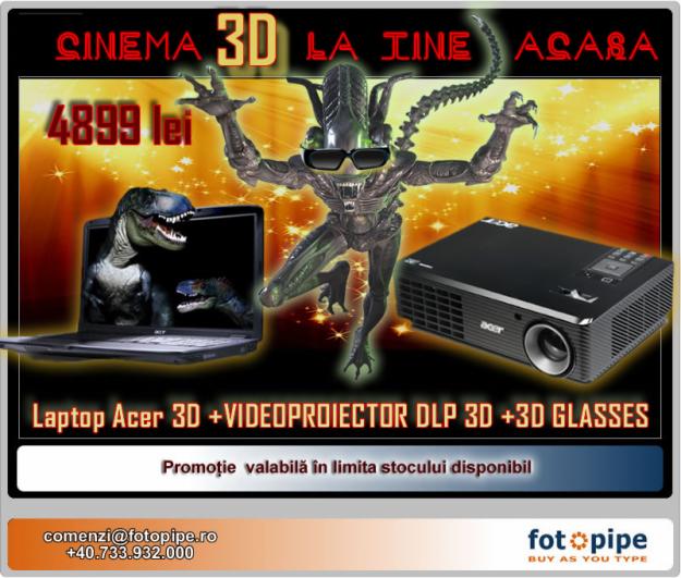 Cinema 3D la tine acasa - Pret | Preturi Cinema 3D la tine acasa