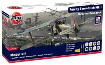 Kit constructie avion Fairey Swordfish RN - Pret | Preturi Kit constructie avion Fairey Swordfish RN