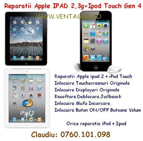 Touchscreen ipad 2,inlocuim sticla ipad 2,service apa 0760101098 - Pret | Preturi Touchscreen ipad 2,inlocuim sticla ipad 2,service apa 0760101098