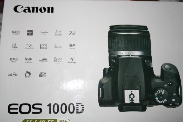 Canon 1000D NOU - Pret | Preturi Canon 1000D NOU
