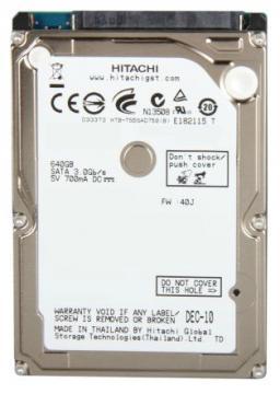 HDD 640GB SATA, 7200rpm, 2.5", Travelstar 5K750 Hitachi - Pret | Preturi HDD 640GB SATA, 7200rpm, 2.5", Travelstar 5K750 Hitachi