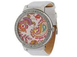 Ceas GUESS PAISLEY DIAL WHITE LEATHER SWAOVSKI CRYSTAL - Pret | Preturi Ceas GUESS PAISLEY DIAL WHITE LEATHER SWAOVSKI CRYSTAL