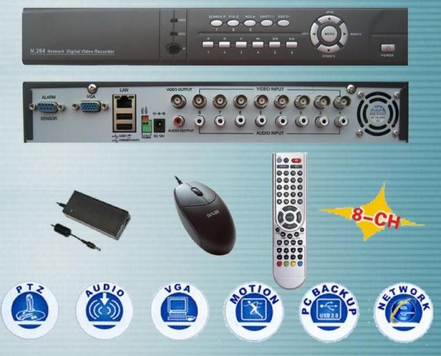 dvr supraveghere standalone cu 8 canale video si 8 canale audio - Pret | Preturi dvr supraveghere standalone cu 8 canale video si 8 canale audio