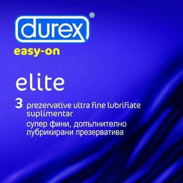 DUREX Prezervative Elite x 3buc - Pret | Preturi DUREX Prezervative Elite x 3buc