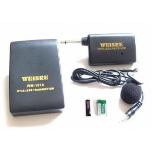 Microfon Profesional wireless lavaliera WM101A - Pret | Preturi Microfon Profesional wireless lavaliera WM101A