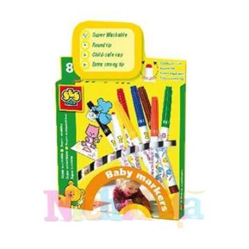 Set Baby Markers 8 Culori - Pret | Preturi Set Baby Markers 8 Culori