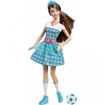 Barbie - Barbie la Scoala Printeselor - Hadley in costum de scoala - Pret | Preturi Barbie - Barbie la Scoala Printeselor - Hadley in costum de scoala
