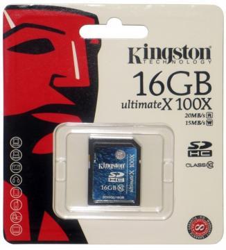Memory Card Kingston 16GB SDHC Class 10 Flash Card gen 2, SD10G2/16GB - Pret | Preturi Memory Card Kingston 16GB SDHC Class 10 Flash Card gen 2, SD10G2/16GB