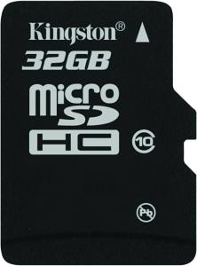 Card memorie Kingston MicroSDHC 32GB Class 10 SDC10/32GBSP - Pret | Preturi Card memorie Kingston MicroSDHC 32GB Class 10 SDC10/32GBSP
