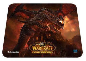 Mousepad SteelSeries Qck World of Warcraft: Cataclysm Deathwing Edition SS-67208 320x270x2mm - Pret | Preturi Mousepad SteelSeries Qck World of Warcraft: Cataclysm Deathwing Edition SS-67208 320x270x2mm