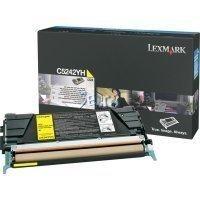 Lexmark 00C5242YH, Toner galben de capacitate mare + Transport Gratuit - Pret | Preturi Lexmark 00C5242YH, Toner galben de capacitate mare + Transport Gratuit