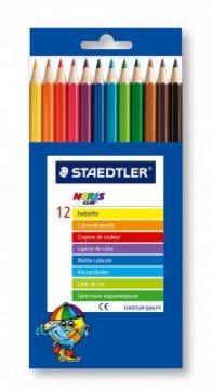 Creioane colorate, 1/1, 12 culori/set, STAEDTLER Noris Club - Pret | Preturi Creioane colorate, 1/1, 12 culori/set, STAEDTLER Noris Club