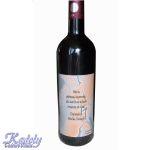 Sticla de vin cu eticheta personalizata - Pret | Preturi Sticla de vin cu eticheta personalizata