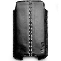 Accesoriu Muvit Husa Leather Black MUILINE001 pentru iPhone 4 - Pret | Preturi Accesoriu Muvit Husa Leather Black MUILINE001 pentru iPhone 4