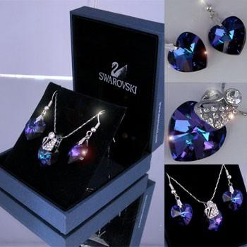 Set Swarovski BermudaBlue - Pret | Preturi Set Swarovski BermudaBlue