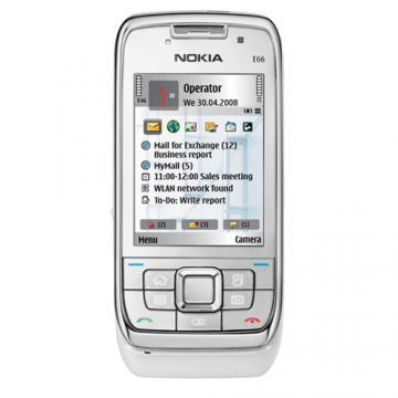 Telefon mobil Nokia E66 white - Pret | Preturi Telefon mobil Nokia E66 white
