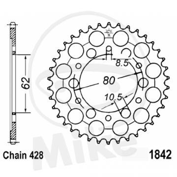 Pinion spate Z52 428 Yamaha DT/TW/XT - Pret | Preturi Pinion spate Z52 428 Yamaha DT/TW/XT