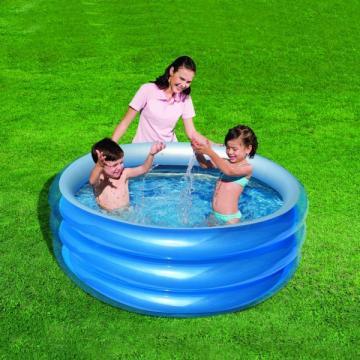 Bestway - Piscina Gonflabila Big Metallic Cu 3 Inele - Pret | Preturi Bestway - Piscina Gonflabila Big Metallic Cu 3 Inele