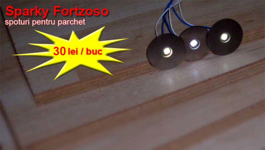 Spoturi cu LED in parchet - Pret | Preturi Spoturi cu LED in parchet