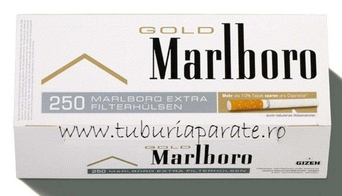 Tuburi Tigari pt.Tutun Marlboro Gold Extra 250 Buc. - Pret | Preturi Tuburi Tigari pt.Tutun Marlboro Gold Extra 250 Buc.