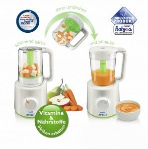 NOU! Aparat de gatit cu aburi si Blender 2in1 Philips Avent SCF870/21 - Pret | Preturi NOU! Aparat de gatit cu aburi si Blender 2in1 Philips Avent SCF870/21