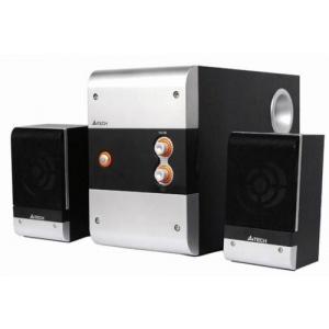Boxe A4Tech AS-318 2.1 Stereo Speakers (Silver/Black) - Pret | Preturi Boxe A4Tech AS-318 2.1 Stereo Speakers (Silver/Black)