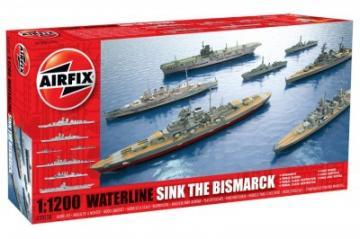 Kit constructie si pictura Sink The Bismarck - Pret | Preturi Kit constructie si pictura Sink The Bismarck