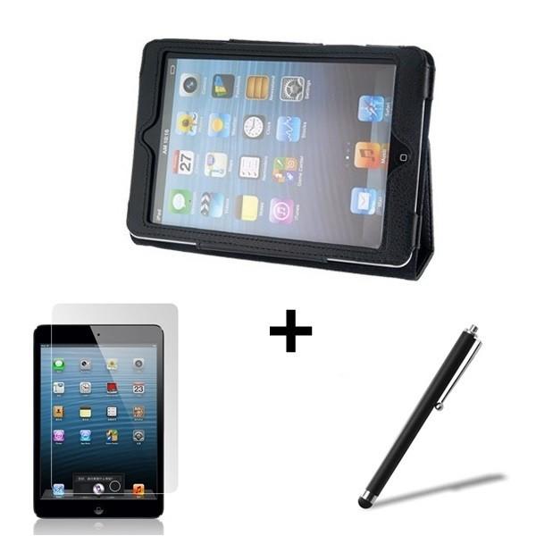 Pachet Husa Tableta Ipad MINI + Folie de protectie + Pen/Stylus - Pret | Preturi Pachet Husa Tableta Ipad MINI + Folie de protectie + Pen/Stylus