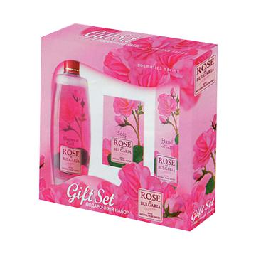Set cadou caseta cosmetice trandafir - Pret | Preturi Set cadou caseta cosmetice trandafir