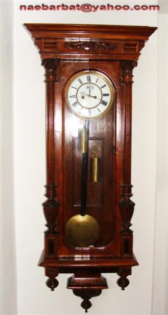 Ceas Pendul Alt Deutsch Vienna Regulator 1890 , lemn de trandafir, 115 cm inaltime 35 cm - Pret | Preturi Ceas Pendul Alt Deutsch Vienna Regulator 1890 , lemn de trandafir, 115 cm inaltime 35 cm