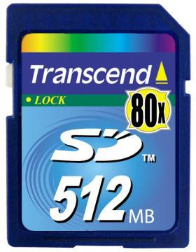 Card memorie TRANSCEND Secure Digital 512MB 80X Ultra Speed - Pret | Preturi Card memorie TRANSCEND Secure Digital 512MB 80X Ultra Speed