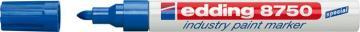 Marker permanent Edding 8750, cu vopsea, albastru - Pret | Preturi Marker permanent Edding 8750, cu vopsea, albastru