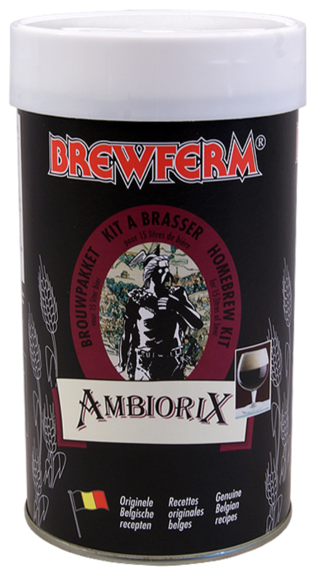 Brewferm Ambiorix 15l - kit pentru bere de casa- 15 litri de bere blegiana bruna - Pret | Preturi Brewferm Ambiorix 15l - kit pentru bere de casa- 15 litri de bere blegiana bruna
