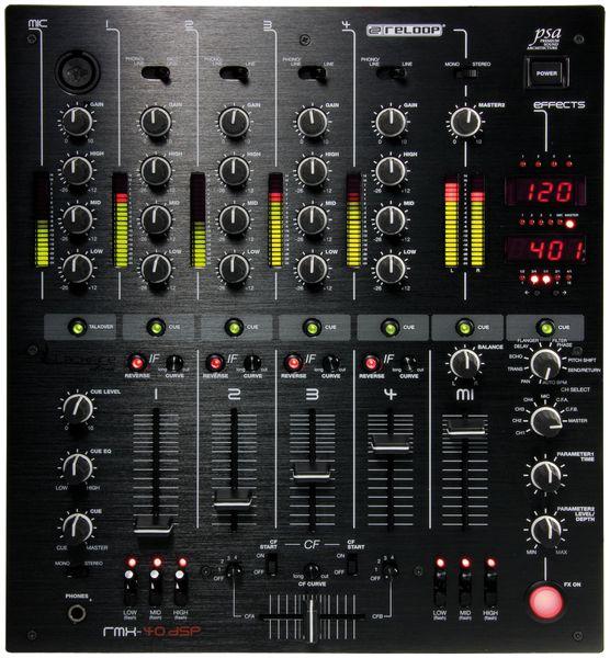 Mixer Reloop RMX 40 DSP Blackfire - Pret | Preturi Mixer Reloop RMX 40 DSP Blackfire