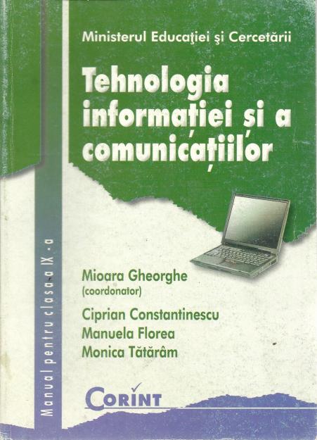 Tehnologia informatiei si a comunicatilor - Pret | Preturi Tehnologia informatiei si a comunicatilor