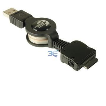 SwissTravel Retractable USB Charge &amp; Sync Cable for HP Ipaq, Negru - Pret | Preturi SwissTravel Retractable USB Charge &amp; Sync Cable for HP Ipaq, Negru