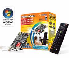 TV Tuner COMPRO E650F, PCI-E Hybrid (digital DVB-T+ analog) - Pret | Preturi TV Tuner COMPRO E650F, PCI-E Hybrid (digital DVB-T+ analog)