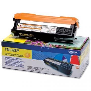 Brother TN-328Y, Toner Galben + Transport Gratuit - Pret | Preturi Brother TN-328Y, Toner Galben + Transport Gratuit