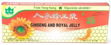 Ginseng si Royal Jelly 10fiole *10ml - Pret | Preturi Ginseng si Royal Jelly 10fiole *10ml