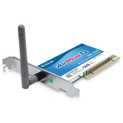 Placa de retea wireless D-Link DWL-G510 - Pret | Preturi Placa de retea wireless D-Link DWL-G510