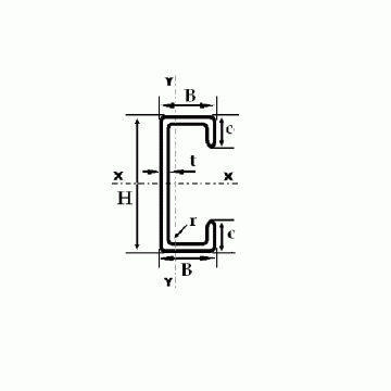 Profil galvanizat C - Pret | Preturi Profil galvanizat C