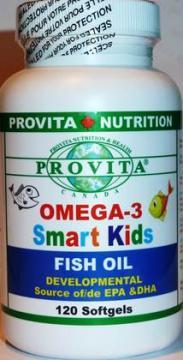 Omega-3 Smart Kids *120cps - Pret | Preturi Omega-3 Smart Kids *120cps