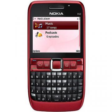Telefon mobil Nokia E63 Red - Pret | Preturi Telefon mobil Nokia E63 Red