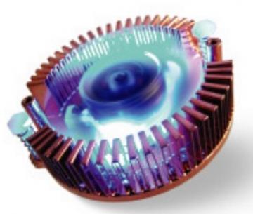 Cooler TITAN TTC-CUV3AB(DIY),VGA copper cooler, transparent blue LED Fan - Pret | Preturi Cooler TITAN TTC-CUV3AB(DIY),VGA copper cooler, transparent blue LED Fan
