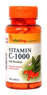 Vitamina C 1000mg cu Macese *100cpr - Pret | Preturi Vitamina C 1000mg cu Macese *100cpr