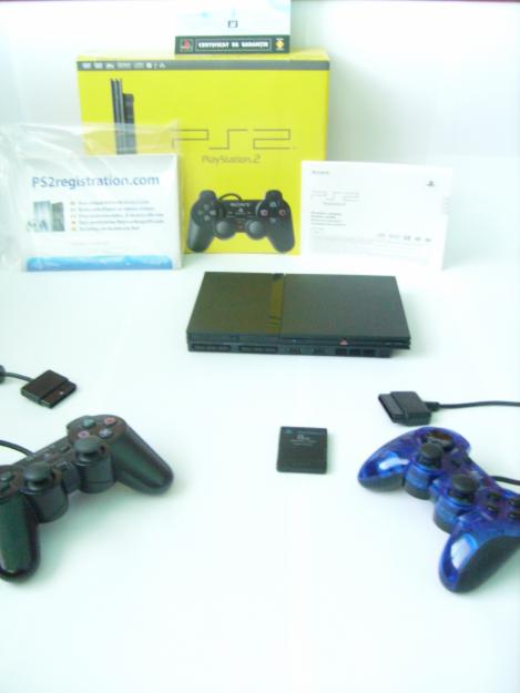 Consola PS2 Modata + Card de memorie + Gamepad - Pret | Preturi Consola PS2 Modata + Card de memorie + Gamepad