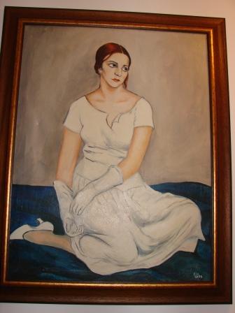 Vand tablou Fata de Nicolae Cracan - Pret | Preturi Vand tablou Fata de Nicolae Cracan