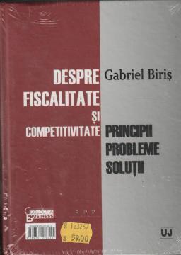 Despre fiscalitate - Pret | Preturi Despre fiscalitate