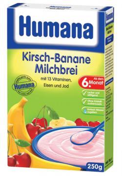 HUMANA Cereale banane cu cirese x250gr - Pret | Preturi HUMANA Cereale banane cu cirese x250gr